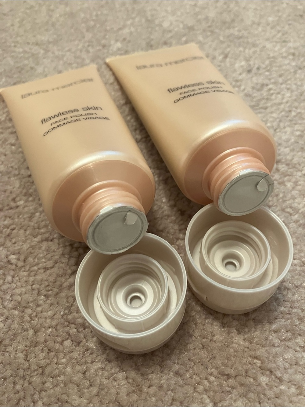 Sealed Laura Mercier Flawless Skin Face Polish Gommage Visage Bundle x2 - Picture 2 of 3
